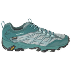 Merrell Moab FST GTX Waterproof Women's Walking Shoes, Green